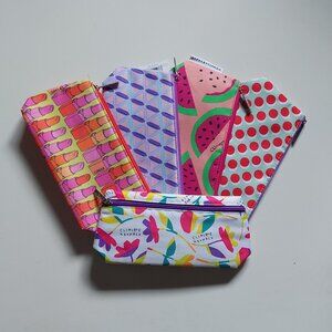 5 Clinique Pouches new 9x5"